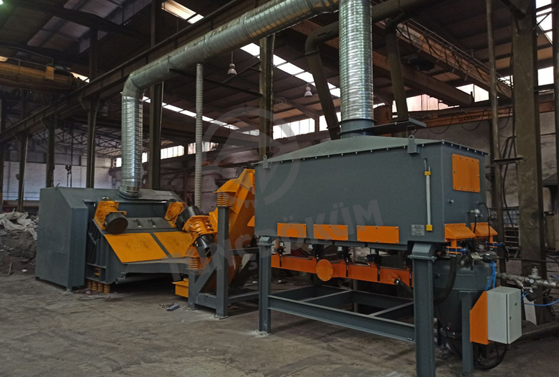 reçineli kum dönüşüm sistemi 01